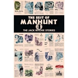 The Best of Manhunt 4 - by  Jack Ritchie (Paperback) - 1 of 1