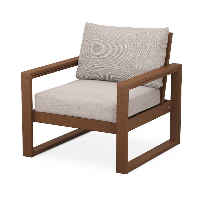 POLYWOOD EDGE Outdoor Patio Club Chair, 1 of 3