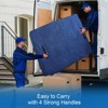 Aoibox Waterproof Queen Mattress Storage Bag Heavy Duty Thick Tarp Cover with Reinforced Handles Strong Zipper Reusable - 2 of 4