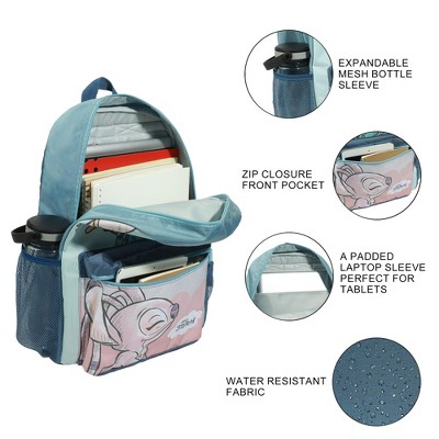 Lilo & Stitch Disney Stitch & Angel 16" Backpack — фото 3