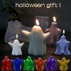 JDICTION 2 Pack 3D Ghost Resin Molds - Halloween Silicone for Epoxy DIY Crafts, Handmade Candle, Fondant Cake, Soap, Chocolate & Decor - 2 of 4