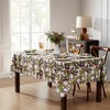 Elrene Pinecone Plaid Holiday Fabric Tablecloth - Elrene Home Fashions - image 2 of 3