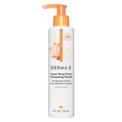 Derma E Acne Deep Pore Cleansing Wash - 6 fl oz
