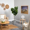 Nearly Natural 6-ft Fiddle Leaf Fig Artificial Tree in Handmade Black and White Natural Jute and Cotton Planter - 4 of 4