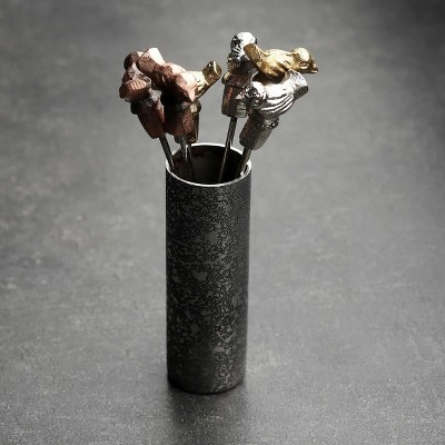 Inox Artisans Birds Olive/Cocktail Picks