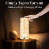 Bell + Howell Crystal Acrylic Lamp 2 Pack LED Rechargeable Touch & Remote Control Color Changing Mood Lights - 4 of 4