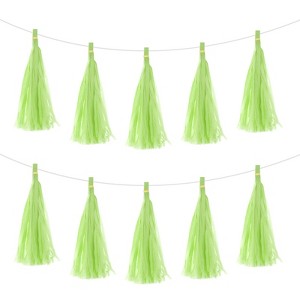 Unique Bargains Party Paper Tassel Garland Banner DIY Kits 25 Pcs - 1 of 4
