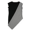 bar III Womens Colorblocked Asymmetrical Knit Blouse - 2 of 2