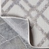 Modern Diamond Lattice Indoor Outdoor Runner or Area Rug by Blue Nile Mills - 4 of 4