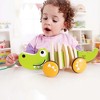 Hape Walk-A-Long Crocodile Wooden Pull Along Toy, for Baby & Toddler - 4 of 4