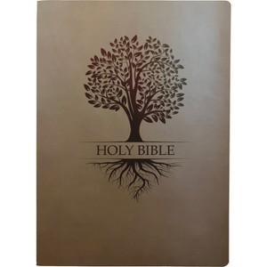Kjver Family Legacy Holy Bible, Large Print, Coffee Ultrasoft - (King James Version Easy Read Bible) by  Whitaker House (Leather Bound) - 1 of 1