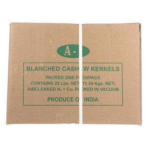 Woodstock Farms Organic Unsalted Raw Cashews - 25 lb - 1 of 4