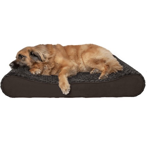 Furhaven Ultra Plush Luxe Lounger Orthopedic Dog Bed - Jumbo Plus ...