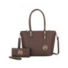 MKF Collection Vanessa Women's Fashion Tote & Wallet Set Handbag by Mia K - 2 of 4