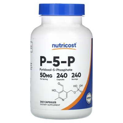 Nutricost P-5-P, 50 mg , 240 Capsules
