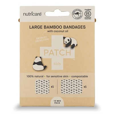 Patch Adhesive Bandages, Rayon From Bamboo, 10 Count, 1 Pack : Target