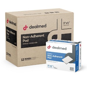 Gauze Pad, Sterile, Non-Adherent, 3" X 4" - 1 of 4