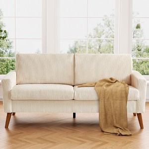 Dyonery 68" Loveseat Sofa, Comfy Couches for Living Room, Modern Oversized Love Seat Sofa, Tool-Free Setup Large Couches - 1 of 4