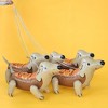 Trick or Treat Street Hot Dog Dachshund Mylar Balloon - Pack of 1 Air Filled Balloon - 3 of 3