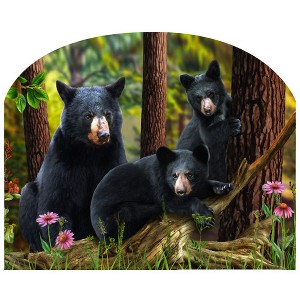 Briarwood Lane Summer Art Sign 8.25x10.25 Black Bear Family For Summer Art Sign - 1 of 4