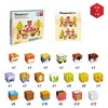 PICASSO-TILES 92 pcs Magnetic Tiles, Fall Autumn Harvesting Theme, Educational Building Blocks, STEM Toy for Kids - 4 of 4