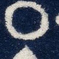 dark blue / ivory