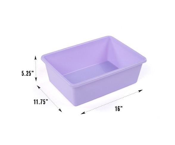 Large Bins Pink/Purple - Tot Tutors