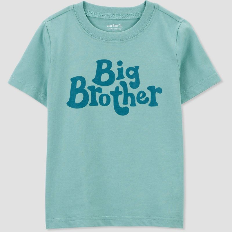 Carter&#39;s Just One You&#174;️ Toddler Family Love Big Brother T-Shirt - Green, 1 of 4