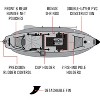 Waimea Bay Kingfisher 11' Pedal Drive Fishing Board - Durable Fishing Platform With 430lb Capacity - 3 of 4