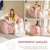MAXYOYO Bean Bag Chair, Floral Shape Ultra Soft Faux Fur Petal Back Sofa for Adults - 4 of 4