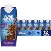 Pure Protein Chocolate Protein Shake, Chocolate - 11 Fl Oz (Pack of 12) - 2 of 4