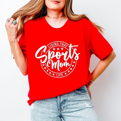 Simply Sage Market Living That Sports Mom Life Stars Short Sleeve Tee