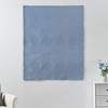 Greenland Home Fashions Riviera Dutch Velvet Luxurious Modern Ultimate Comfort Soft Plush Look Throw Accessory 50"x60" Spa Blue - 3 of 4