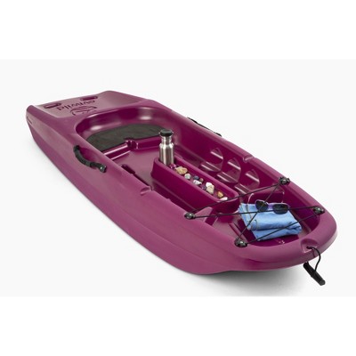 evrwild Kid's Sit On Top Kayak for Youth to Teen - Paddle Included - Sunrise Peak Purple