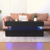 KIGFTSOD Three-Tier Foldable Coffee Table with Drawers for Living Room Home Furniture - 3 of 4