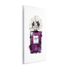 Stupell Industries Glam Perfume Purple Watercolor Effect Flower Blossom Wall Plaque Art - 3 of 4