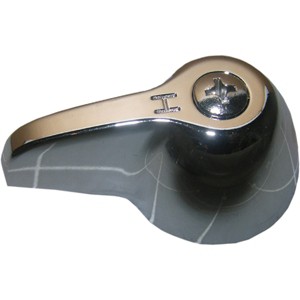 Lasco  Price Pfister Crown Jewel Hot Chrome Faucet Handle HL-76P - 1 of 2