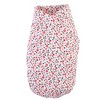 Touched by Nature Baby Girl Organic Cotton Swaddle Blanket and Headband or Cap, Ditsy Floral, One Size - 3 of 4