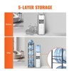 VEVOR 5 Tiers Water Jug Holder, 5 Gallon Water Bottle Holder, Single Row Water Bottle Rack for 5 Bottles, Heavy Duty Water Jug Rack - 4 of 4