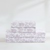 Lush Décor Queen 6pc Peony Toile Sheet Set Mauve - 4 of 4
