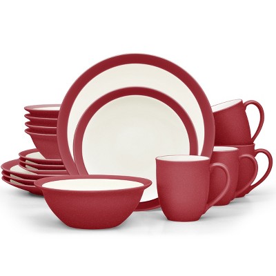 Noritake Colorwave 16-Piece Curve Dinnerware Set