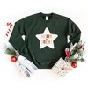Simply Sage Market Women's Graphic Sweatshirt Merry and Bright Star - 3 of 4