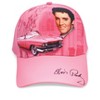 Collections Etc Elvis Pink Cadillac Embroidered Signature Adjustable Cap Pink - 4 of 4