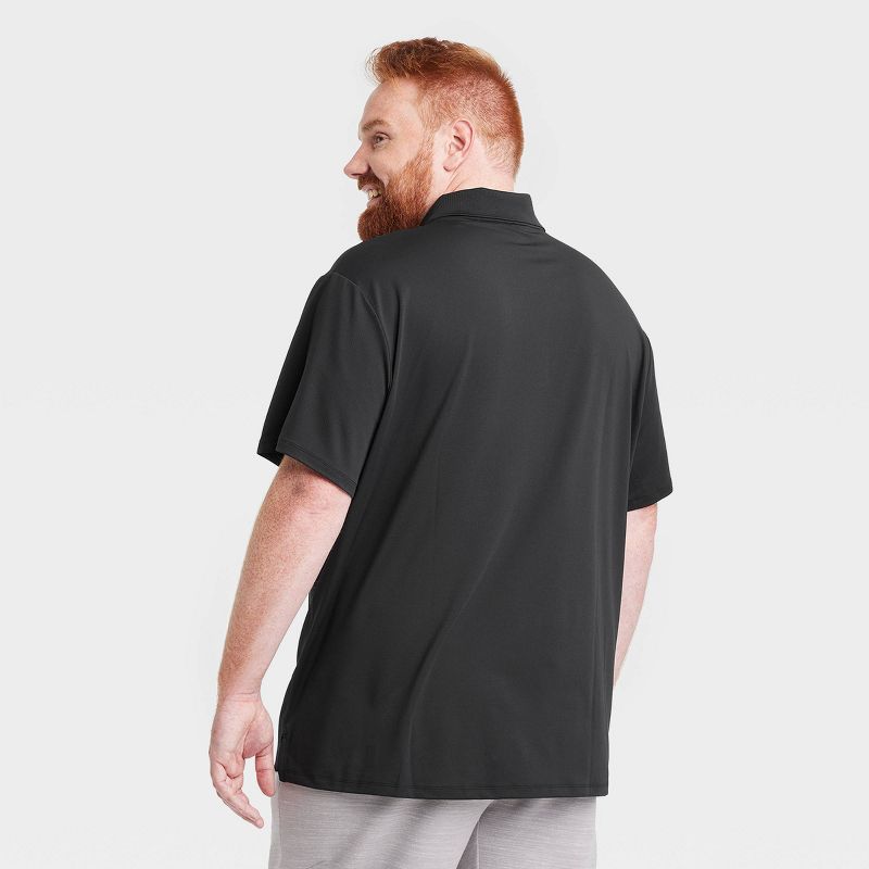 Men&#39;s Textured Polo Shirt- All In Motion&#8482;, 3 of 4