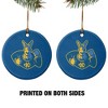 University of Missouri - Kansas City Primary Logo Porcelain Holiday Christmas Tree Ornament - 2 of 4