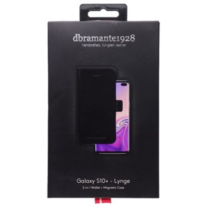Lynge Full-Grain 2-in-1 Wallet + Magnetic Case for Samsung Galaxy (S10+) Black - 1 of 1
