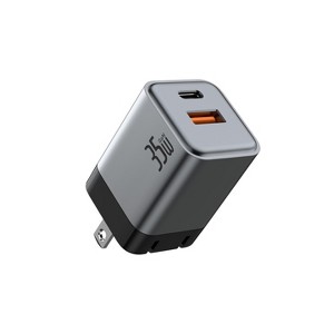 RadioShack 35W GaN Dual Port Wall Charger USB-C & QC 3.0 : Target