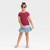 Girls' Short Sleeve Ribbed T-Shirt - Cat & Jack™ - 3 of 3