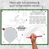 Big Dot of Happiness End Zone - Football - Paper Birthday Party Coloring Sheets - Activity Placemats - Set of 16 - 2 of 4