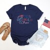 Simply Sage Market The Land Of The Free Coquette Short Sleeve Tee - 3 of 4